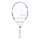 Babolat Kinder-Tennisschläger B Fly 23in (7-10 Jahre) weiss/rosa/blau - besaitet -