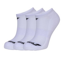 Babolat Tennis Socks Invisible (Cotton) white - 3 pairs