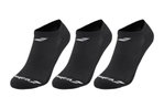 Babolat Tennissocke Invisible (Baumwolle) schwarz - 3 Paar