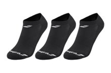 Babolat Tennis Socks Invisible (Cotton) black - 3 pairs
