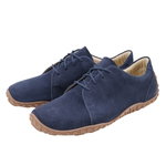 Bär Barfussschuhe Jace (Rindveloursleder) blau Herren