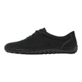 Bär Barfussschuhe Joana (skóra cielęca zamszowa, szeroki fason) czarne damskie