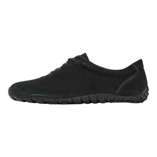 Bär Barfussschuhe Joana (Kalbveloursleder, breite Passform) schwarz Damen