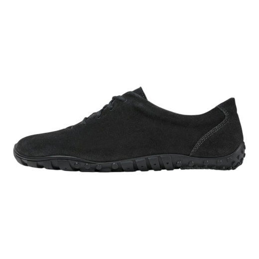 Bär Barfussschuhe Joana (Kalbveloursleder, breite Passform) schwarz Damen