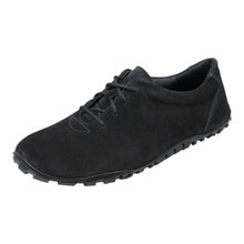 Bär Barfussschuhe Joana (Kalbveloursleder, breite Passform) schwarz Damen
