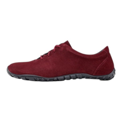 Bär Barfussschuhe Joana (Kalbveloursleder, breite Passform) berrypink Damen