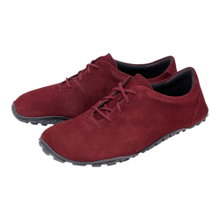 Bär Barfussschuhe Joana (Kalbveloursleder, breite Passform) berrypink Damen