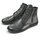 Bär Stiefelette Jason (Barfschuhe, Rindnappaleder) schwarz Herren