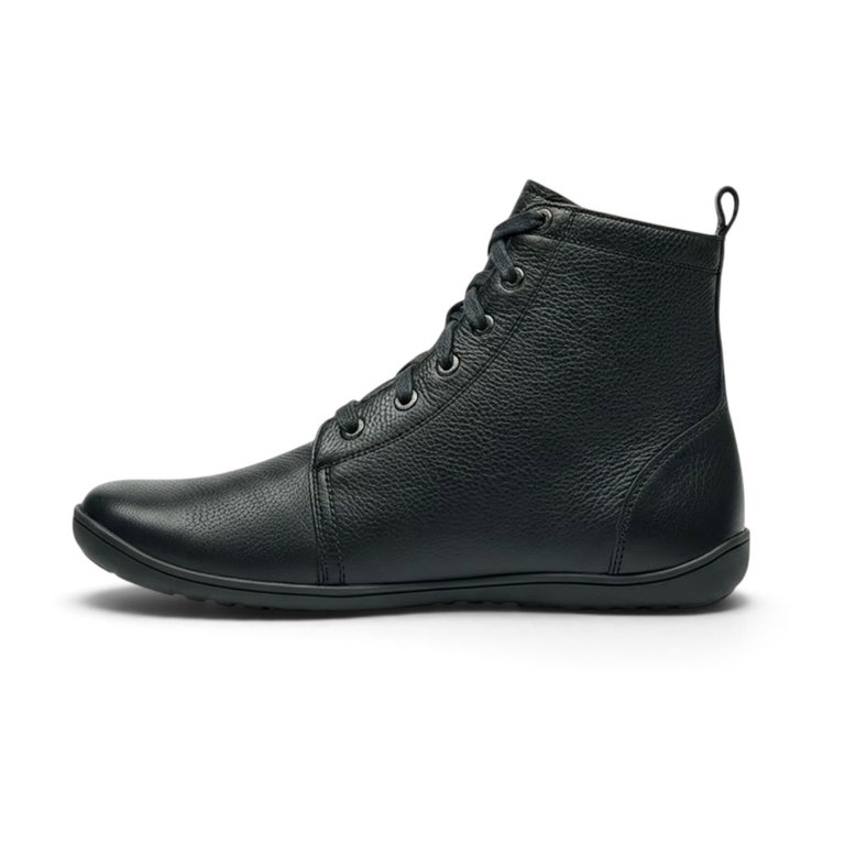 Bär Stiefelette Julie 2.0 (Barfschuhe, Rindnappaleder) schwarz Damen