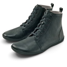 Bär Stiefelette Julie 2.0 (Barfschuhe, Rindnappaleder) schwarz Damen