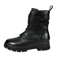 Bugatti Boots Robin (lace-up boots with side zipper) black Women