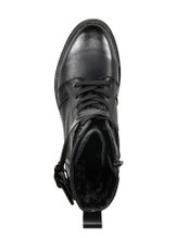 Bugatti Boots Robin (lace-up boots with side zipper) black Women