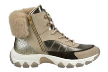 Bagatt Winterstiefel D31-95236 (Schnürstiefel mit Innenfutter) beige/braun Damen