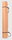 Bahe Fitness-/Yogamatte Elementary Lite 3mm bellini rose 173x61cm