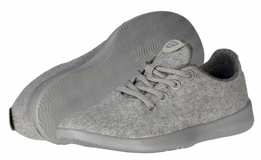 Ballop Sneaker Tenderness (60% Schafswolle) grau