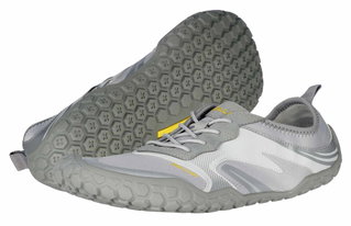 Ballop Barfussschuhe Sneaker Serengeti (breite Zehenbox) grau