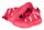 Buty do biegania Ballop Barfussschuhe Sneaker Intense W (elastyczna podeszwa, wodoodporne) czerwone dziecięce