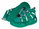 Ballop Barfussschuhe Sneaker Intense W (flexible Sohle, wasserabweisend) grün Kinder