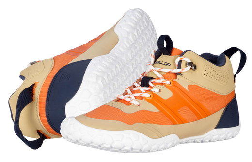 Ballop Barfussschuhe Sneaker Barefoot Kuluba orange
