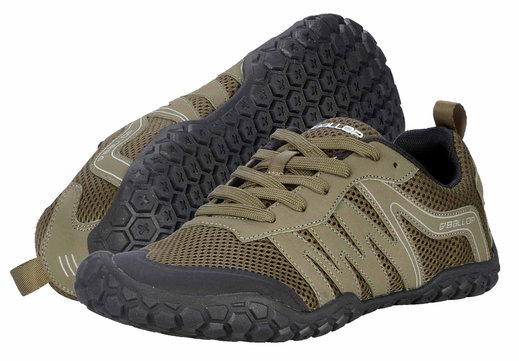 Ballop Barfussschuhe Sneaker Barefoot Pellet olivegrün