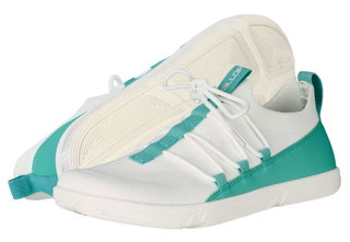 Ballop Barfussschuhe Sneaker Tilava (leicht, atmungsaktiv) cremeweiss/grün