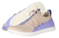 Ballop Barfussschuhe Sneaker Tilava (leicht, atmungsaktiv) beige/violett