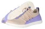 Ballop Barfussschuhe Sneaker Tilava (leicht, atmungsaktiv) beige/violett