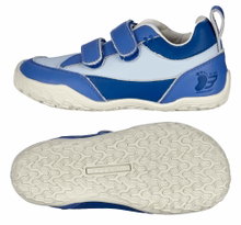 Buty do biegania Ballop Barfussschuhe Sneaker Tenui (elastyczna podeszwa, zapięcie na rzep) niebieskie dziecięce