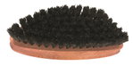 Bama Horsehair Brush Premium - polished leather surfaces to a high gloss - dark
