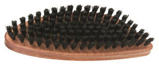 Bama Premium Shine Brush - polishes leather surfaces to a high gloss - dark