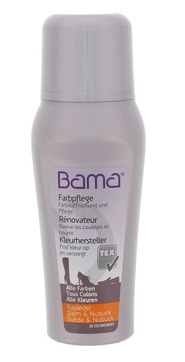 Bama Farbpflege - für Raulederarten - neutral 75ml Tube