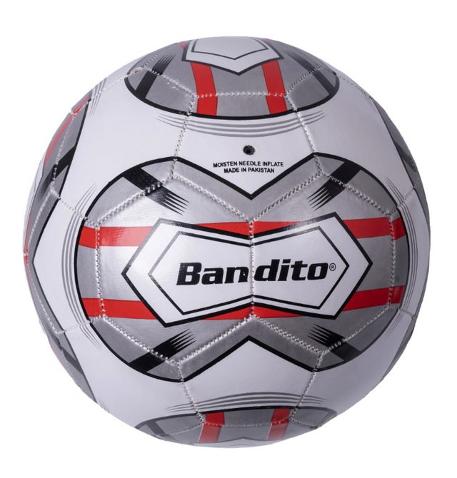 Bandito Fussball - Freizeitball Bomber weiss/grau - 1 Ball