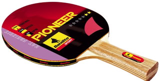 Bandito Table Tennis Bat Pioneer 2 Star (Leisure, 1.5mm Sponge) - 1 Bat
