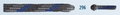 Barth Schnürsenkel Bergsport halbrund grau/royal 120cm