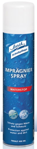 Barth Shoe Care Shoe Spray Waterproofing Spray - 1 Can 400ml -