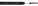 Barth Schnürsenkel Bergsport halbrund schwarz/braun 150cm