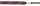 Barth Schnürsenkel Bergsport halbrund rot/beige/grau 150cm