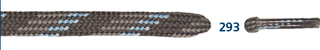 Barth Schnürsenkel Bergsport halbrund beige/hellblau/grau 120cm