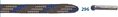 Barth Schnürsenkel Bergsport halbrund dunkelblau/grau 150cm