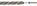 Barth Schnürsenkel Bergsport halbrund beige/schwarz/weiß/grau 150cm