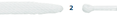 Barth Schnürsenkel Klassik flach weiss 120cm
