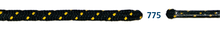 Barth Shoelaces Magic MTH round black/yellow 120cm