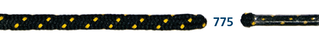 Barth Shoelaces Magic MTH round black/yellow 120cm