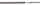 Barth Schnürsenkel Magic MTH rund hellgrau/rot 90cm