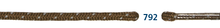 Barth Shoelaces Magic MTH round brown/grey 120cm