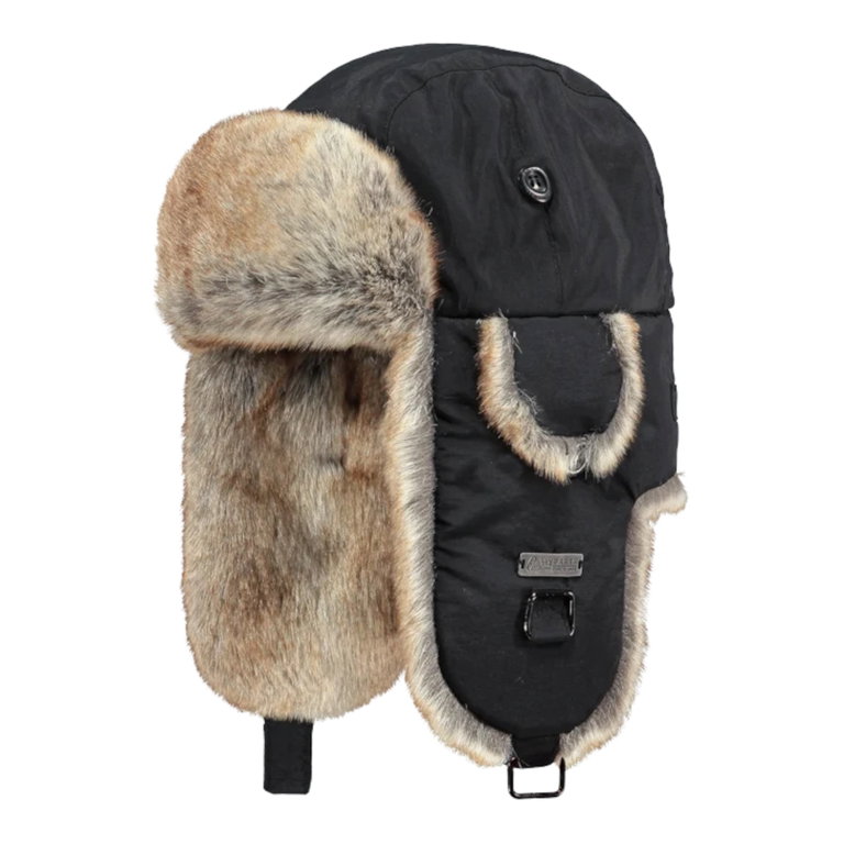Barts Mütze (Beanie) Kamikaze (Bomberhut mit Kunstfell) schwarz - 1 Stück
