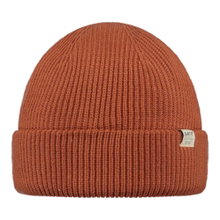 Barts Mütze (Beanie) Stonel (Feinstrickmütze mit Merinowolle) rostrot - 1 Stück