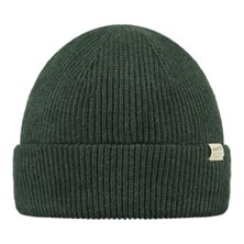 Bart's Beanie Stonel (fine-knit hat with merino wool) army green - 1 piece