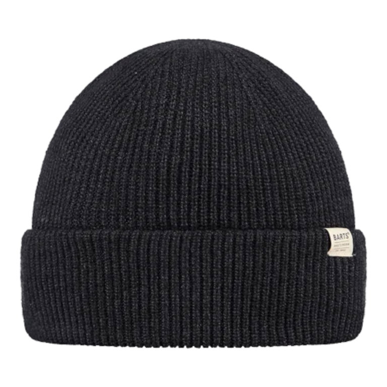 Barts Mütze (Beanie) Stonel (Feinstrickmütze mit Merinowolle) charcoalgrau - 1 Stück