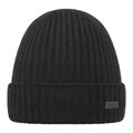 Barts Mütze (Beanie) Wilbert Turnup schwarz - 1 Stück